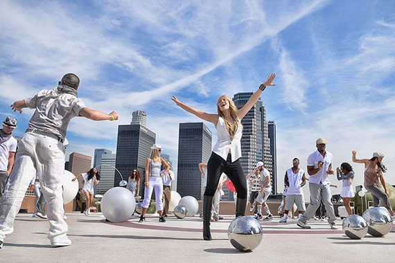 Natasha Bedingfield "I'm Like A Bird" Video Shoot