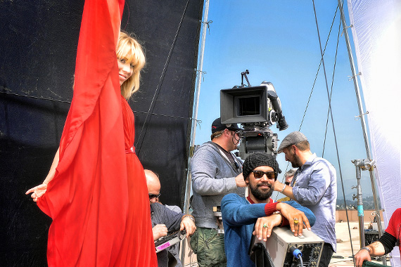 Natasha Bedingfield "I'm Like A Bird" Video Shoot