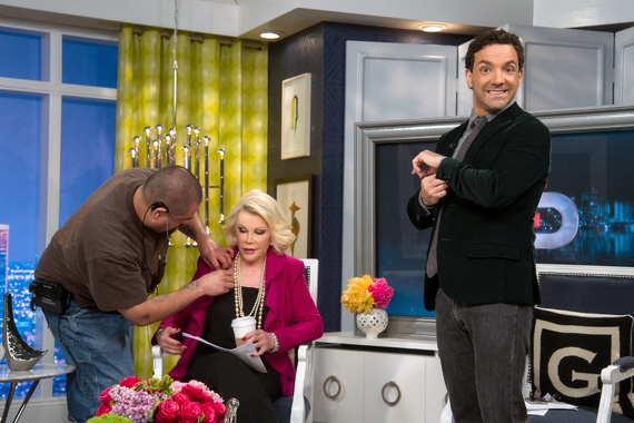 Joan Rivers & George Kotsiopoulos "Fashion Police"