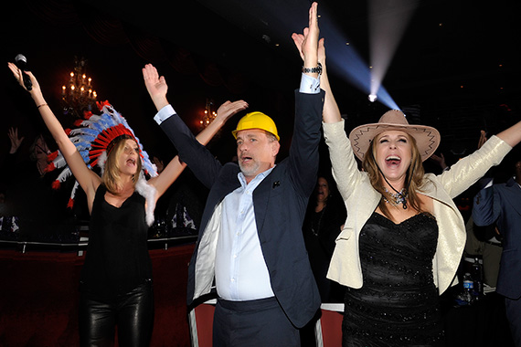 Heidi Klum, Tom Hanks, & Rita Wilson