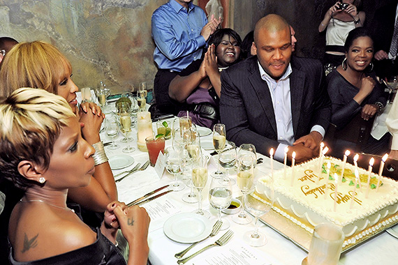 Mary J. Blige, Gabourey Sidibe, Tyler Perry & Oprah Winfrey