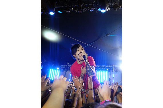 Pete Wentz of Fall Out Boy