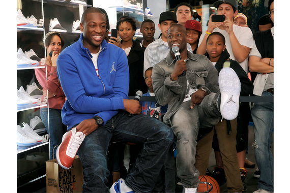 Dwyane Wade & Kevin Hart for Air Jordan